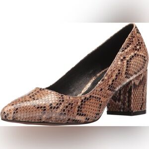 Steven by Steve Madden Snakeprint Heels